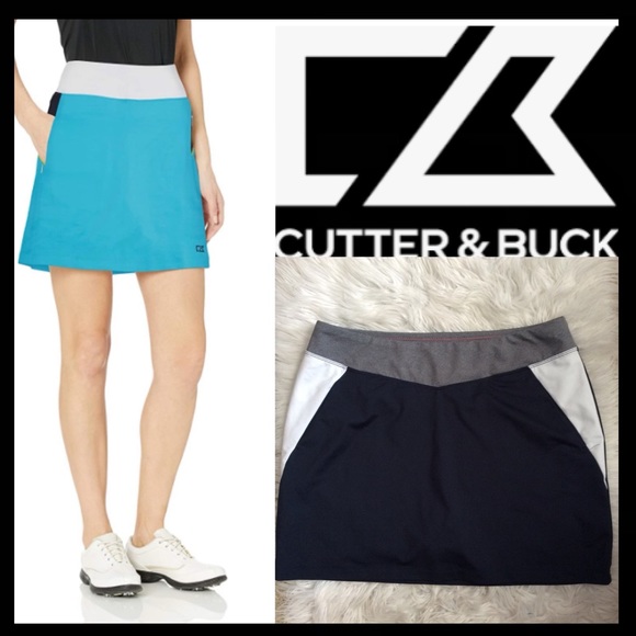 Cutter & Buck Pants - NWOT Cutter & Buck Colorblock Dry Tec Golf Skort